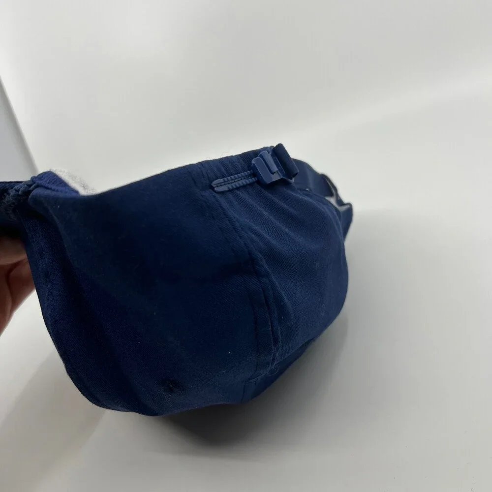 VINTAGE Peerless Stone Mason Trucker Hat Men Adjustable Blue Strap Cap Architect